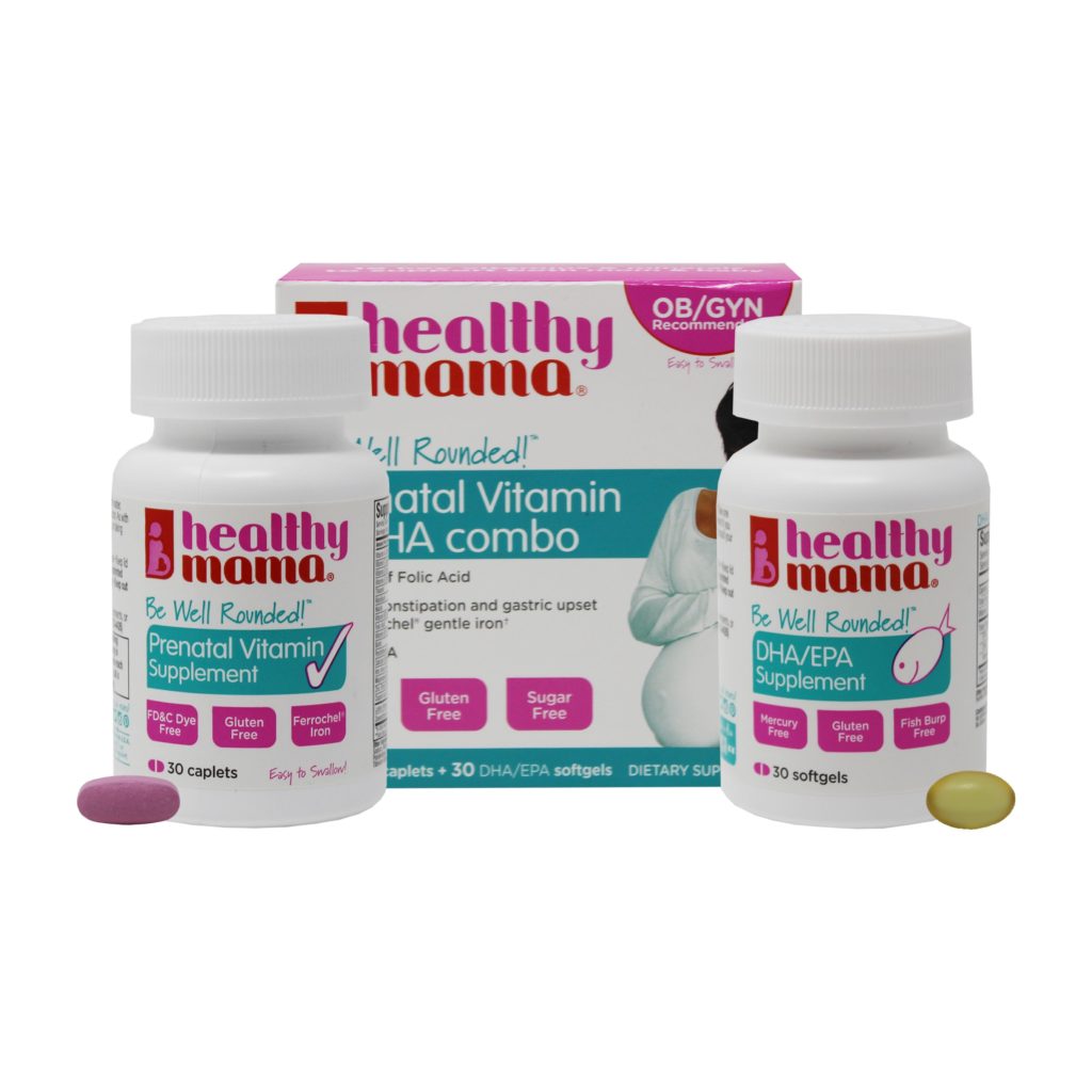 Be Well Rounded! Prenatal Vitamin + DHA Combo